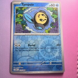 tympole [reverse holo] - 019/086 (common) — pokemon: black bolt